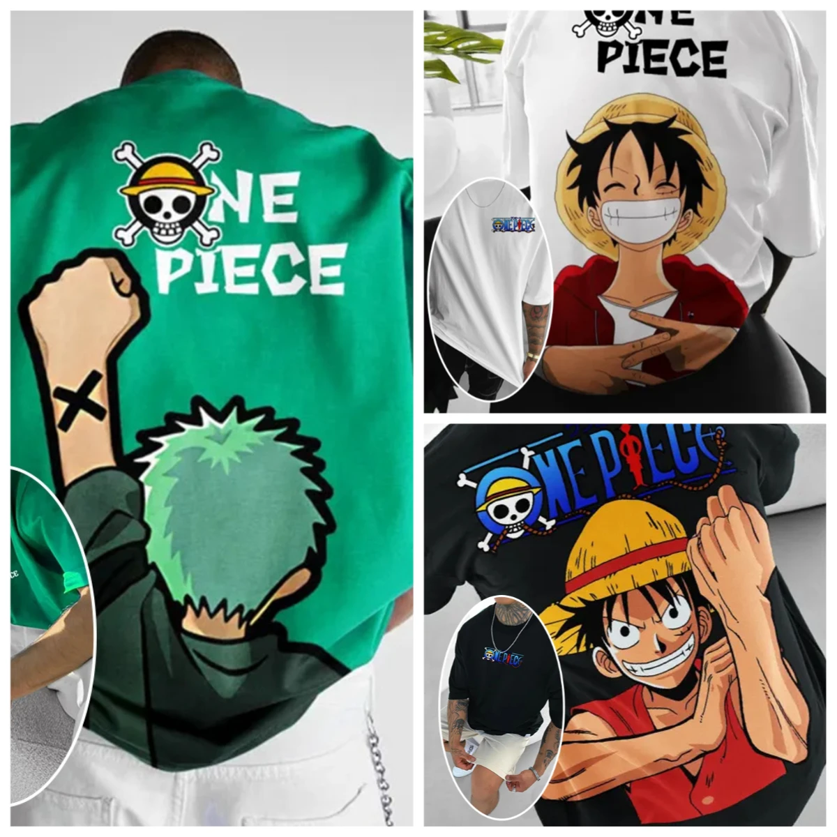 Street Fashion Trends 2025 - Une pièce Luffy Zoro 2025 mode