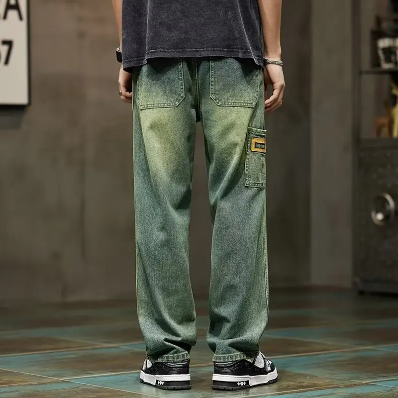 Street Fashion In Korea - Mode coréenne Vintage jean hommes Baggy