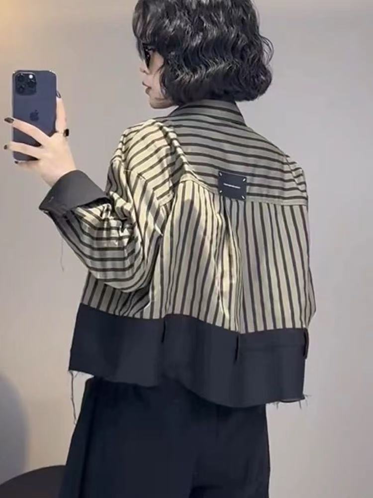 Street Fashion In Korea - Vestes courtes au Design rétro, chemises