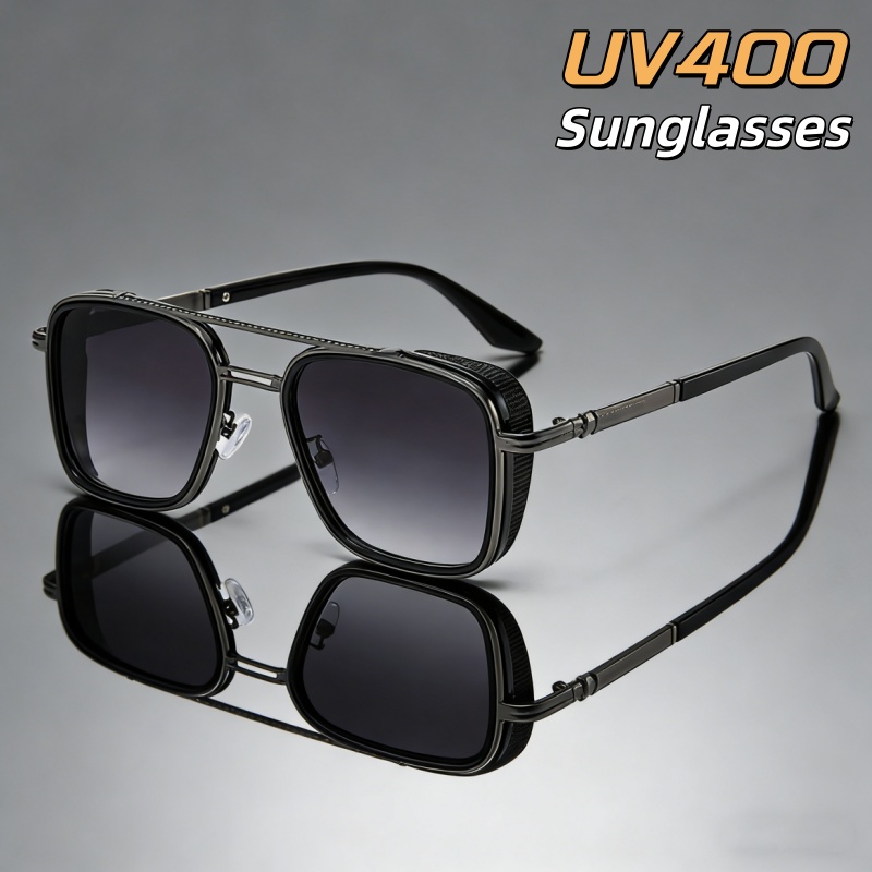 Street Fashion Luxury - Lunettes de soleil rétro ovales pour
