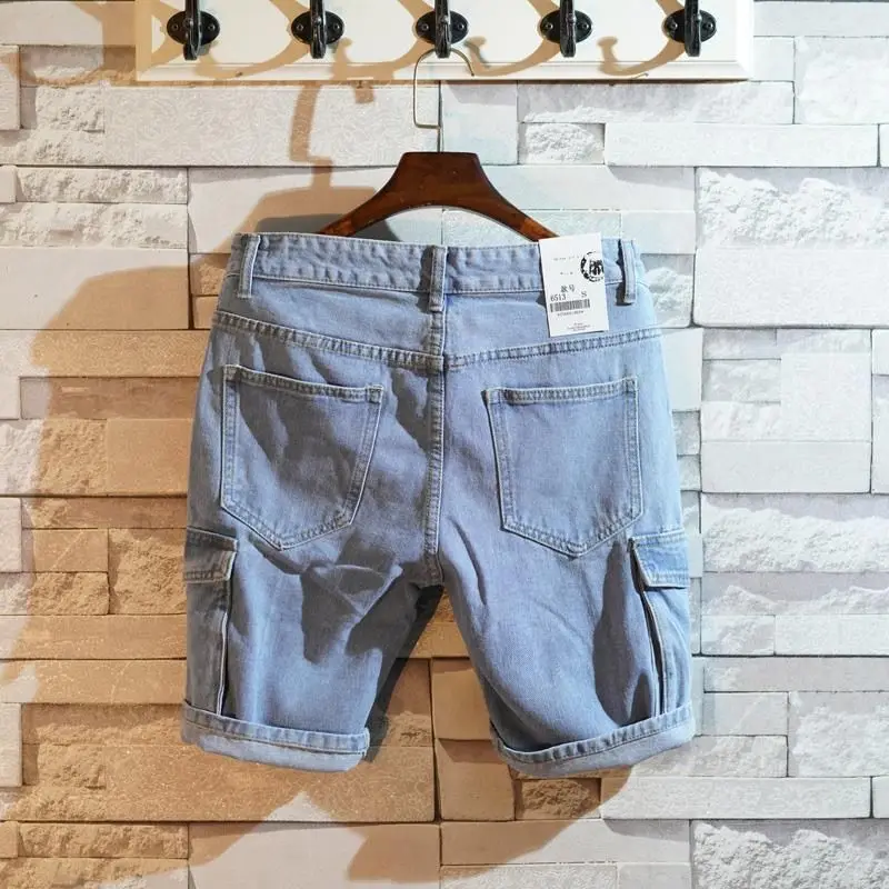 Cargo Pant Wide - Jean court droit ample pour hommes,