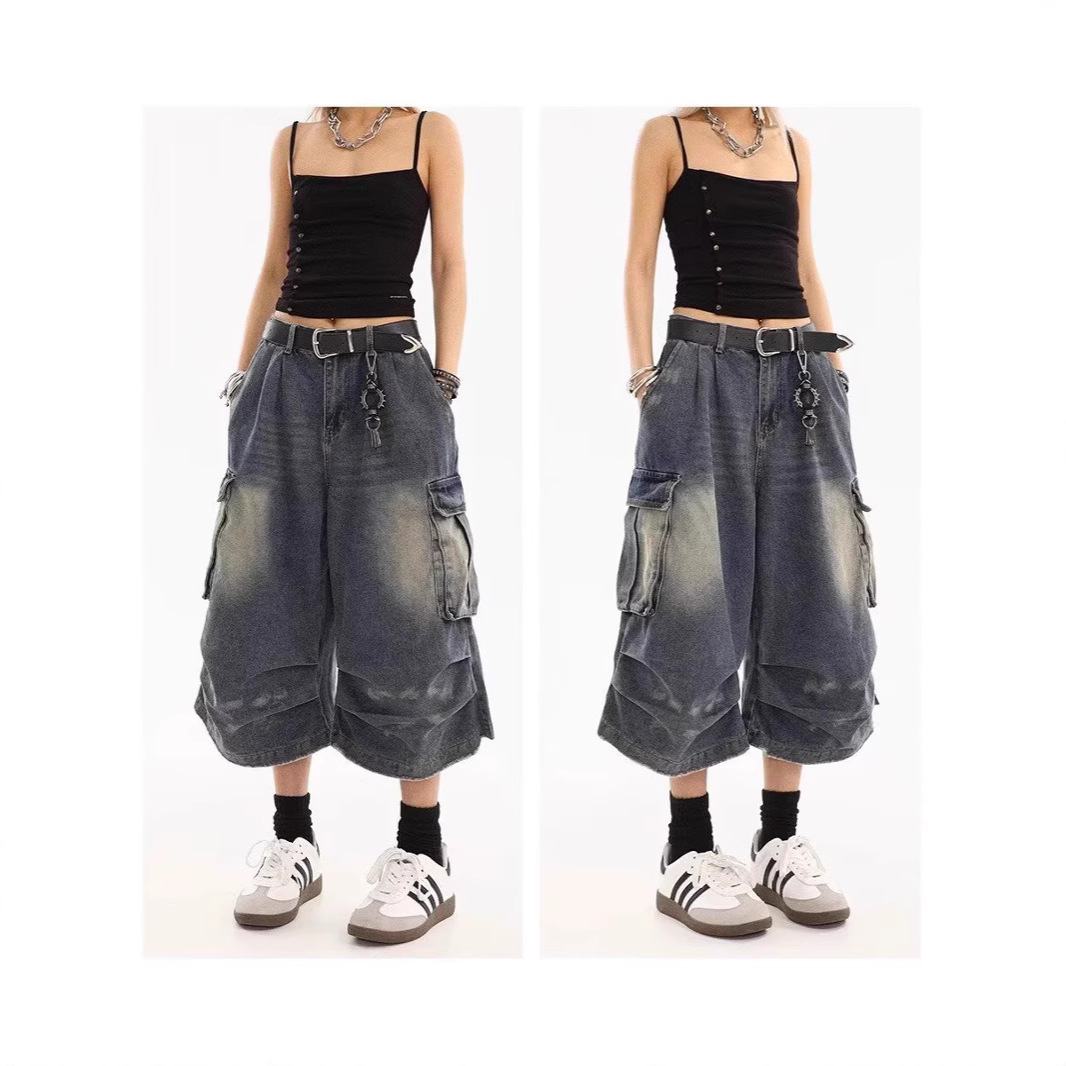 Cargo Pant Wide - Nouveau Jean Cargo Homme Grande Taille