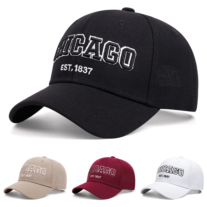 Street Fashion Chicago - Nouvelle Casquette de Baseball Rigide Tendance