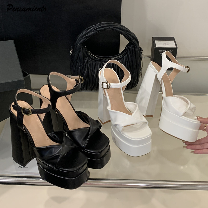 Chunky Sneaker Platform - Star style mode Double plate-forme compensées