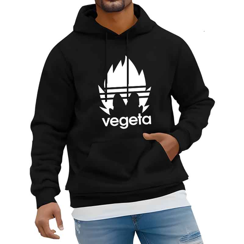 Street Fashion Trends 2025 - Vegeta imprimer hommes femmes sweat à