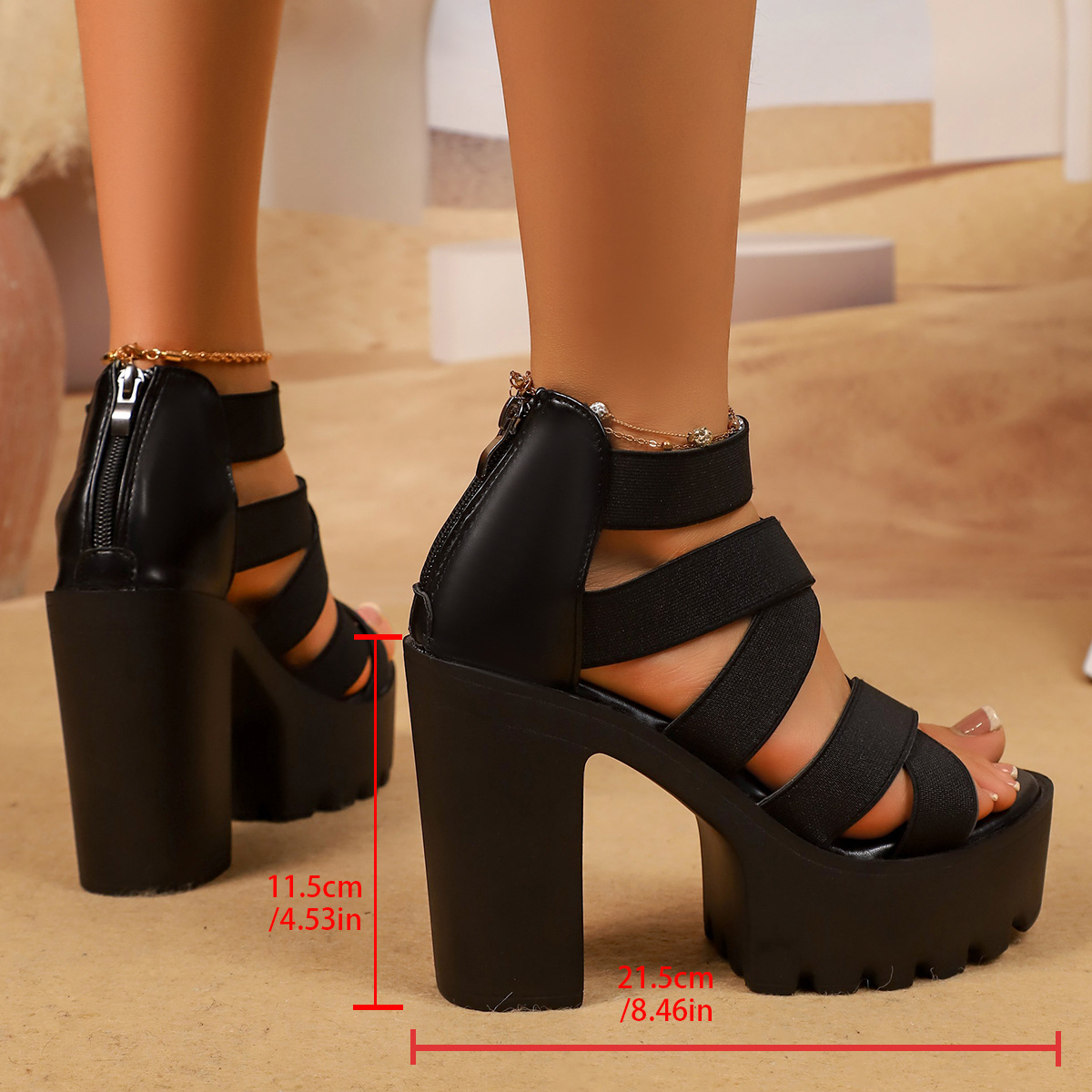 Sandales à plateforme à talons - Chunky Sneaker Platform avis et prix