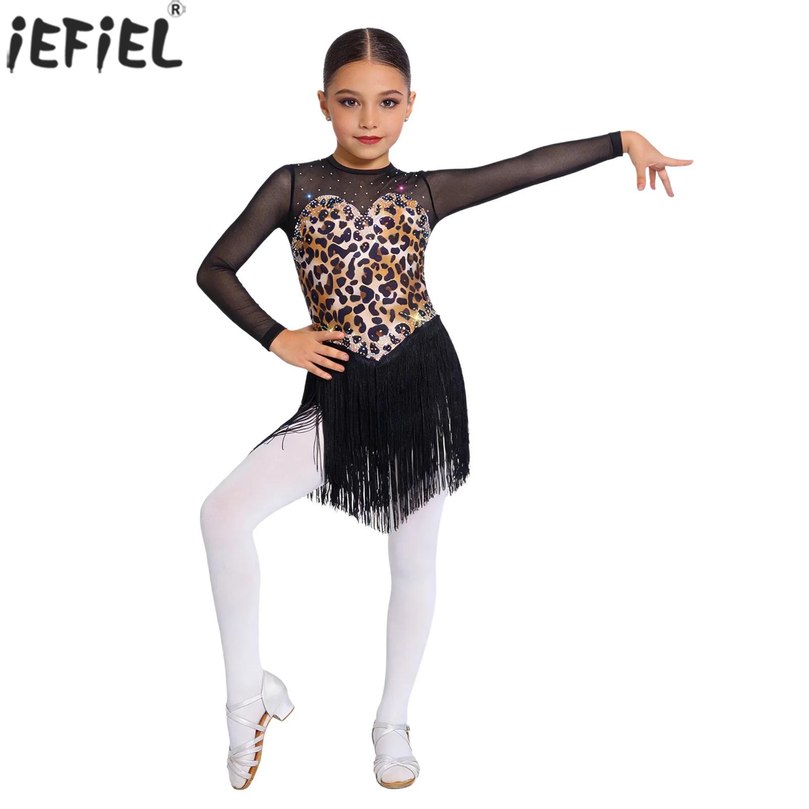 Robe de danse latine à franges - Street Fashion Kids avis et prix
