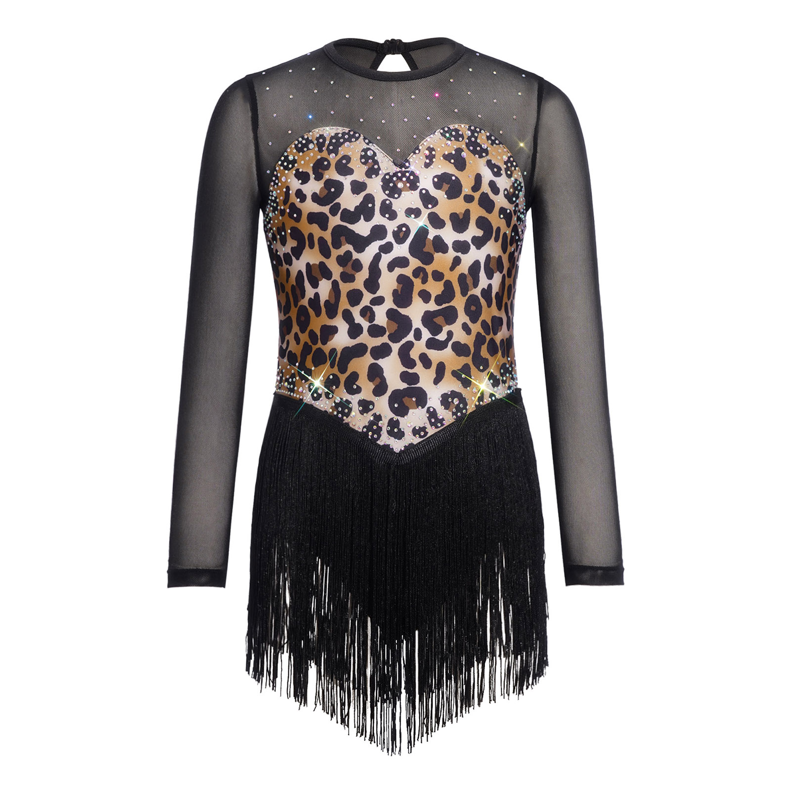 Robe de danse latine à franges - Street Fashion Kids avis et prix