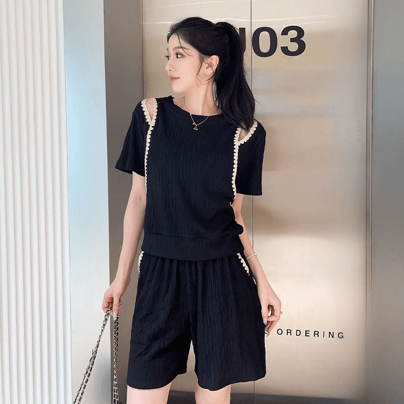 Mode coréenne épaules dénudées - Street Fashion In Korea avis et prix