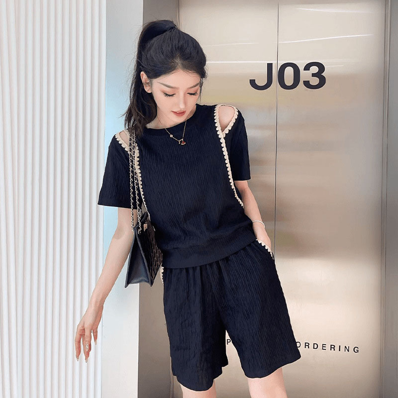 Mode coréenne épaules dénudées - Street Fashion In Korea avis et prix