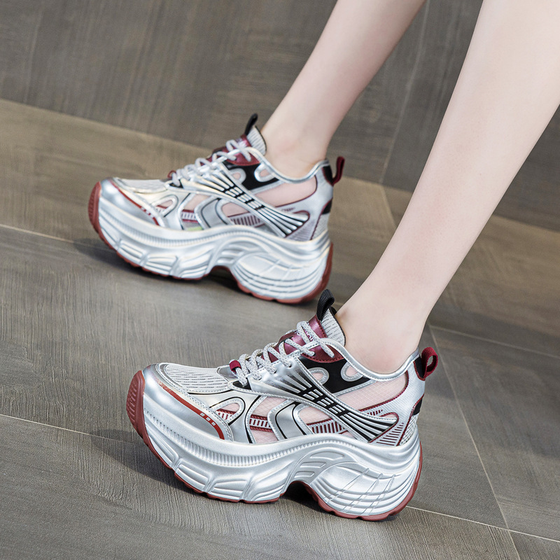 Baskets compensées 8 cm pour f - Chunky Sneaker Platform avis et prix
