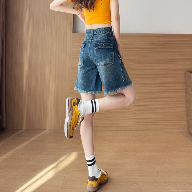 Shorts en jean cargo taille ha - Cargo Pant Wide avis et prix