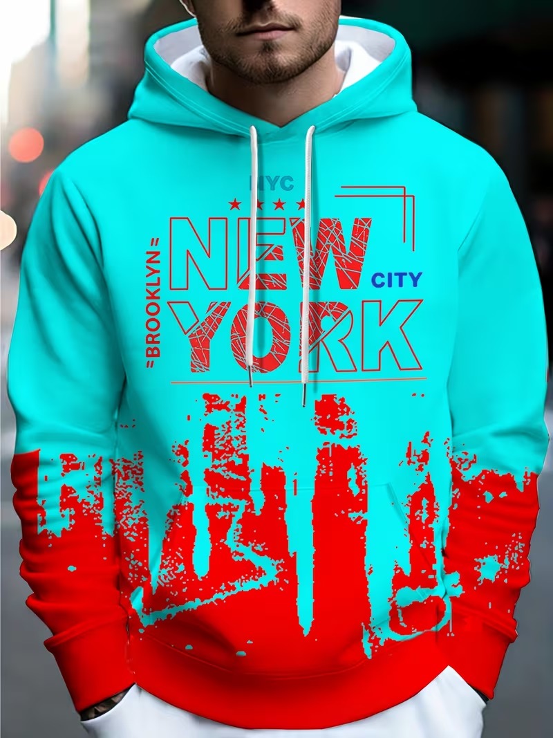 Nouveau sweat à capuche pour h - Street Style New York Fashion avis et prix