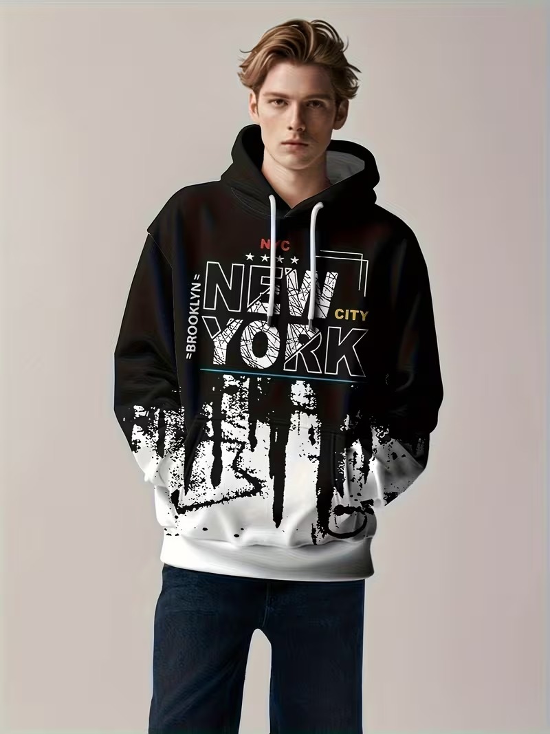Nouveau sweat à capuche pour h - Street Style New York Fashion avis et prix