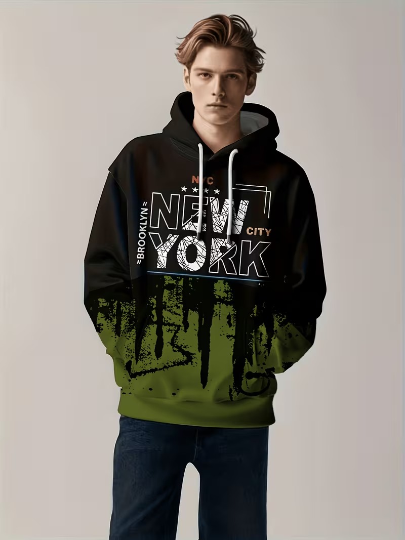 Nouveau sweat à capuche pour h - Street Style New York Fashion avis et prix