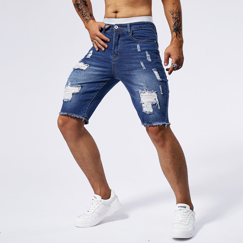 Short en Denim déchiré pour ho - Street Fashion Men 2025 avis et prix