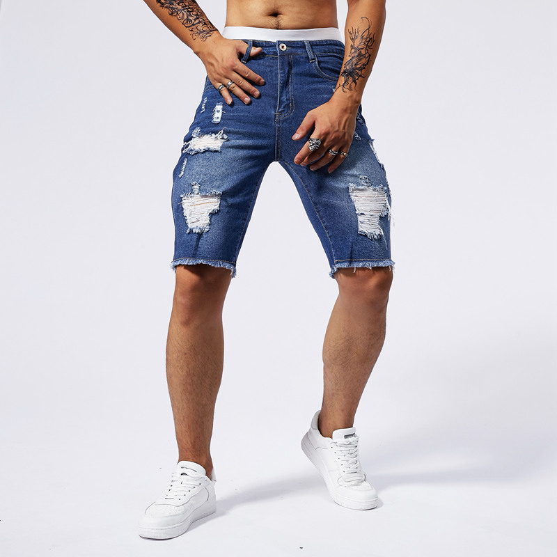 Short en Denim déchiré pour ho - Street Fashion Men 2025 avis et prix