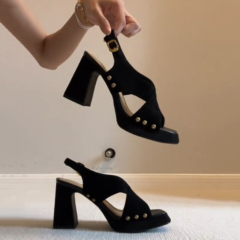 Nouvelles sandales compensées  - Chunky Sneaker Platform avis et prix