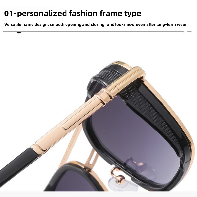 Lunettes de soleil rétro ovale - Street Fashion Luxury avis et prix