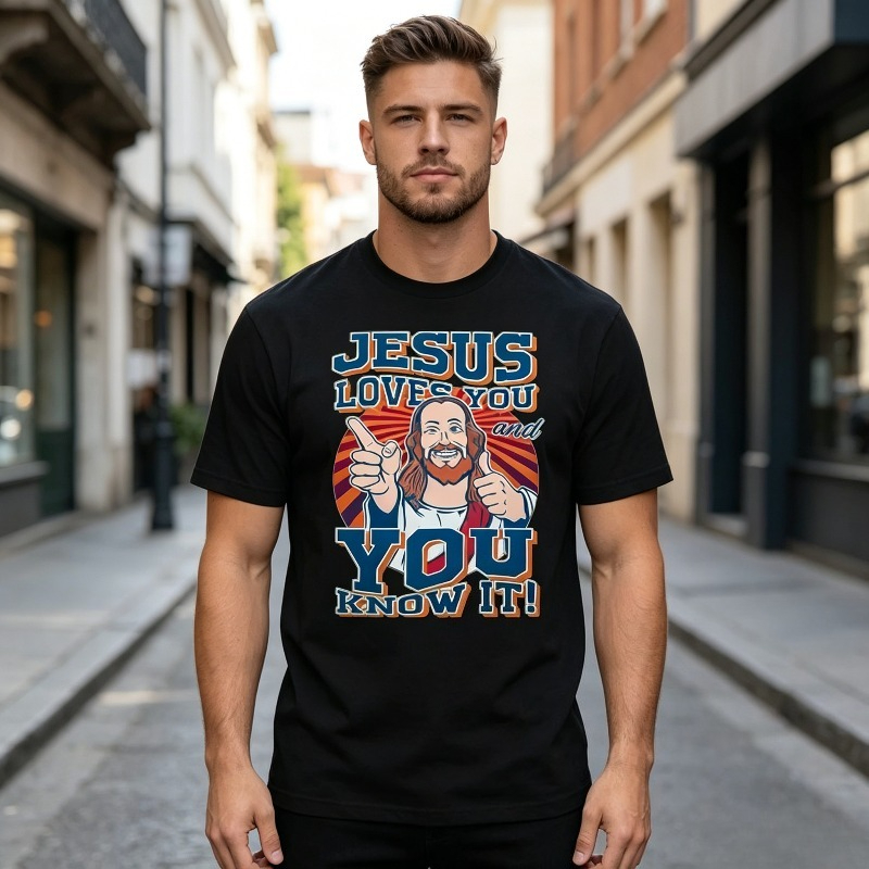 T-shirt à thème de la foi chré - Street Style Fashion Quotes avis et prix
