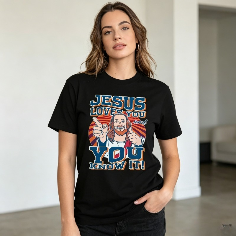T-shirt à thème de la foi chré - Street Style Fashion Quotes avis et prix
