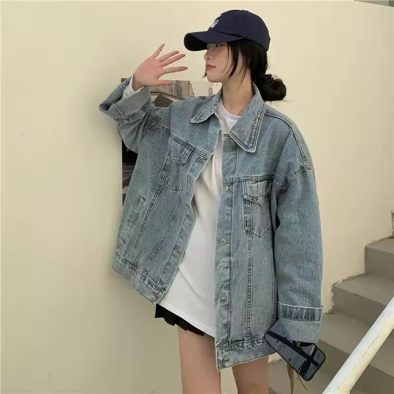 2025 nouvelle mode Denim veste - Street Fashion In Korea avis et prix