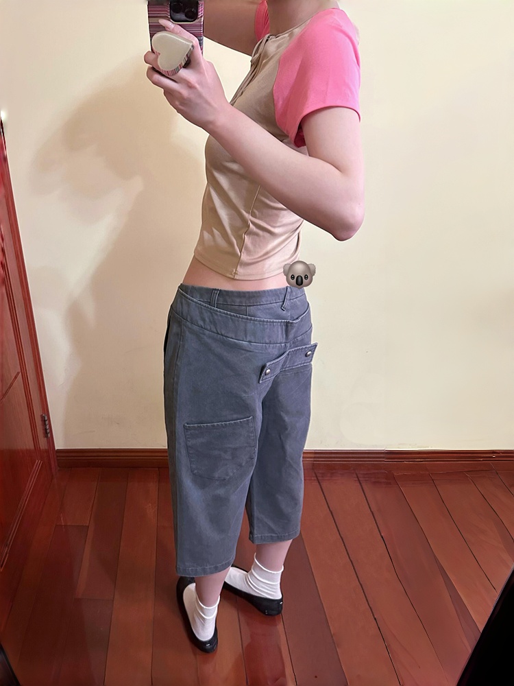 ReddaChic Jean Capri Napoléon  - Cargo Pant Wide avis et prix
