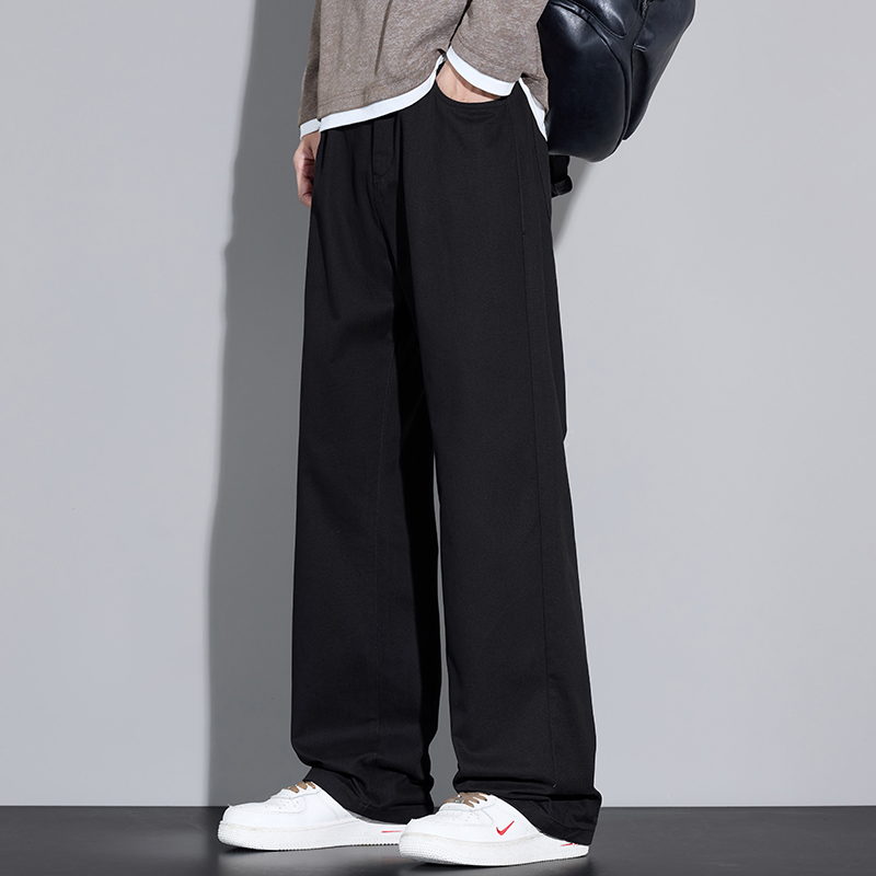 Pantalon Baggy à jambes larges - Street Fashion In Korea avis et prix