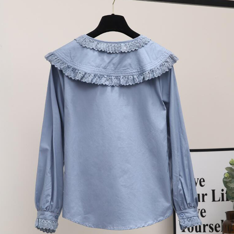 Femmes Chic col claudine chemi - Street Fashion In Korea avis et prix