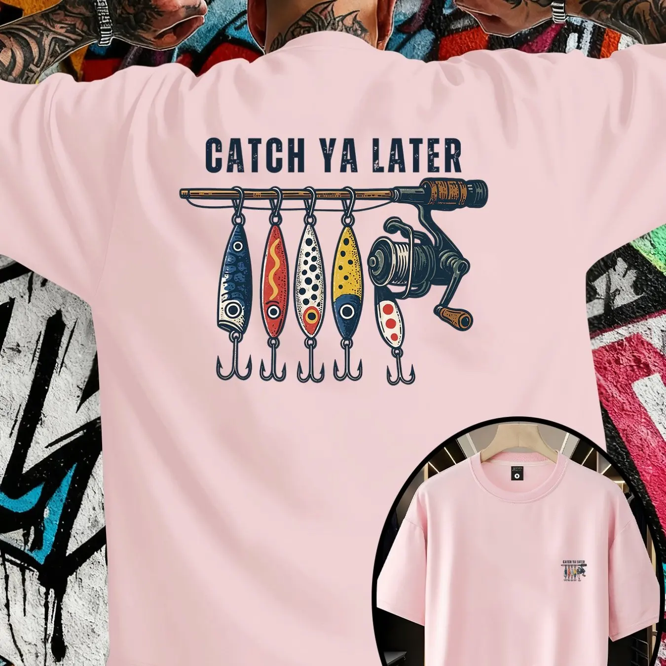 T-shirt décontracté à manches  - Street Style Fashion Quotes avis et prix