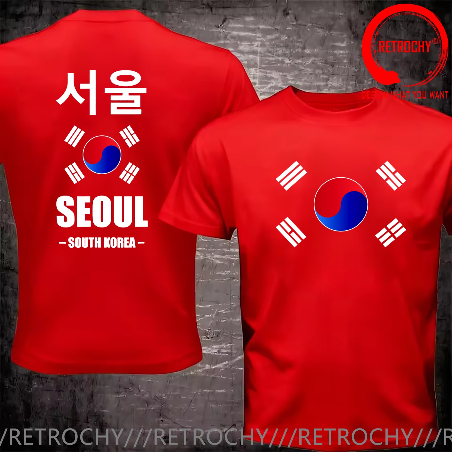 T-shirt pour hommes, Design am - Street Fashion Seoul avis et prix