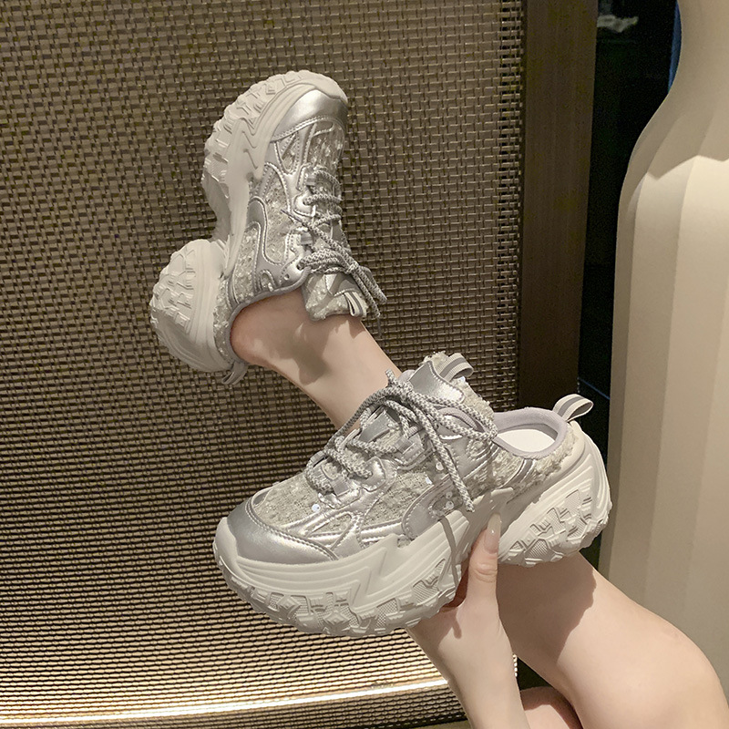 Mules à plateforme à sequins p - Chunky Sneaker Platform avis et prix