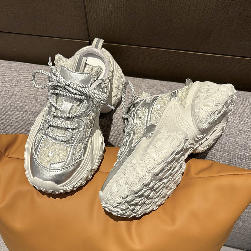 Mules à plateforme à sequins p - Chunky Sneaker Platform avis et prix