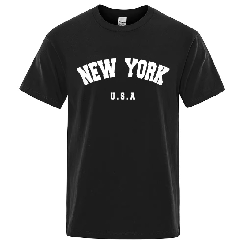 T-shirts imprimés avec l'image - Street Style New York Fashion avis et prix
