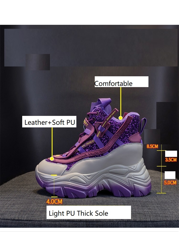2025 femmes baskets à semelles - Chunky Sneaker Platform avis et prix
