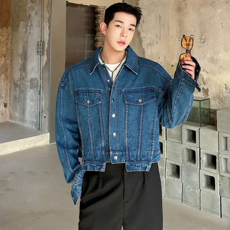 LUZHEN personnalité Denim vest - Street Fashion Men 2025 avis et prix