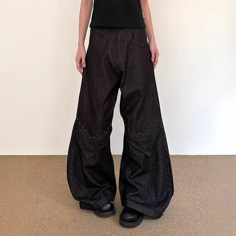 Jean évasé droit pour hommes,  - Street Fashion Trends 2025 avis et prix