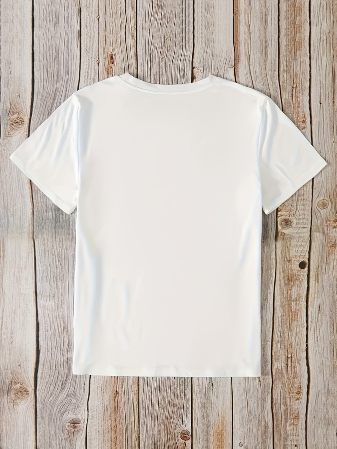 T-shirt imprimé dessin animé D - Street Fashion Trends 2025 avis et prix