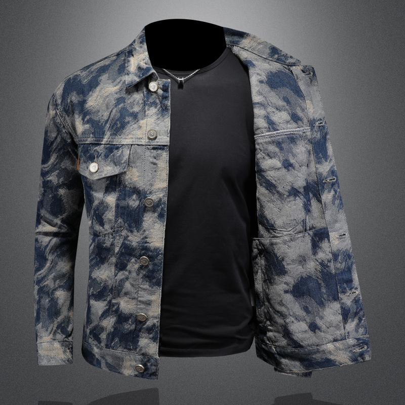 Veste en jean vintage pour hom - Street Fashion Men 2025 avis et prix