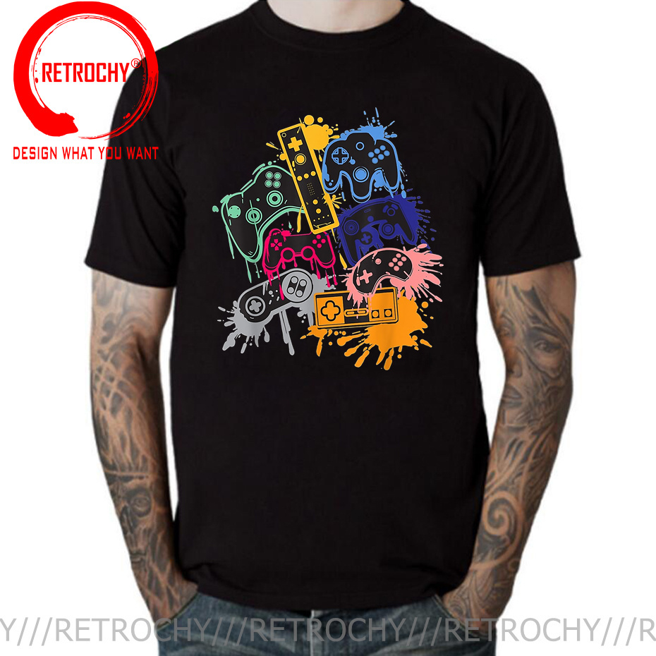 T-shirt Splash Ink Art Control - Street Fashion Videos avis et prix