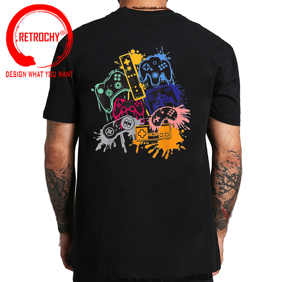 T-shirt Splash Ink Art Control - Street Fashion Videos avis et prix