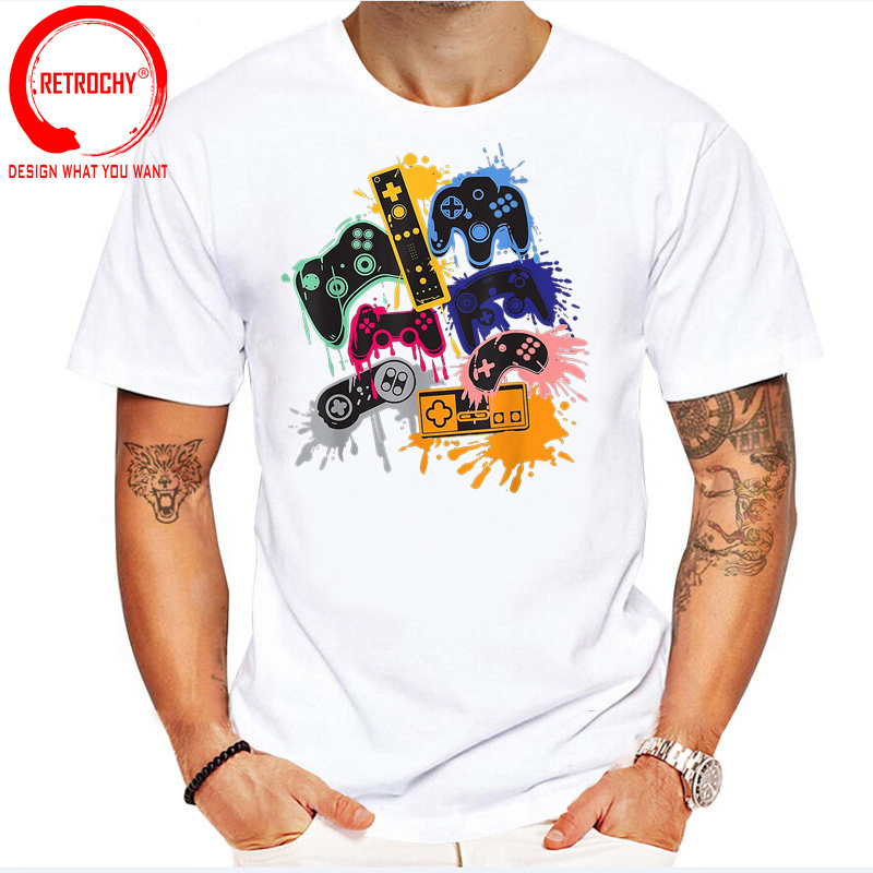 T-shirt Splash Ink Art Control - Street Fashion Videos avis et prix