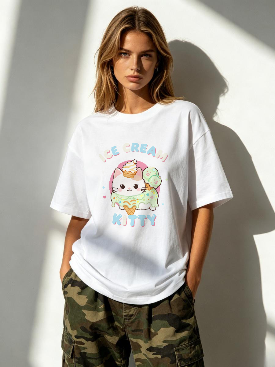 T-shirts à motif feuille, thèm - Street Fashion Co avis et prix