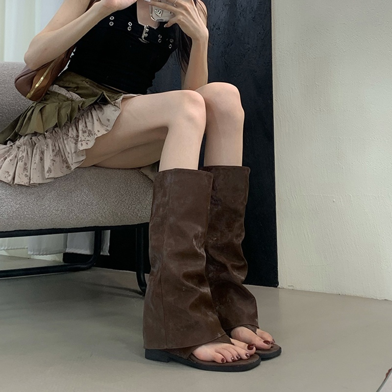 Bottes ajourées pour femmes, s - Street Fashion In Korea avis et prix