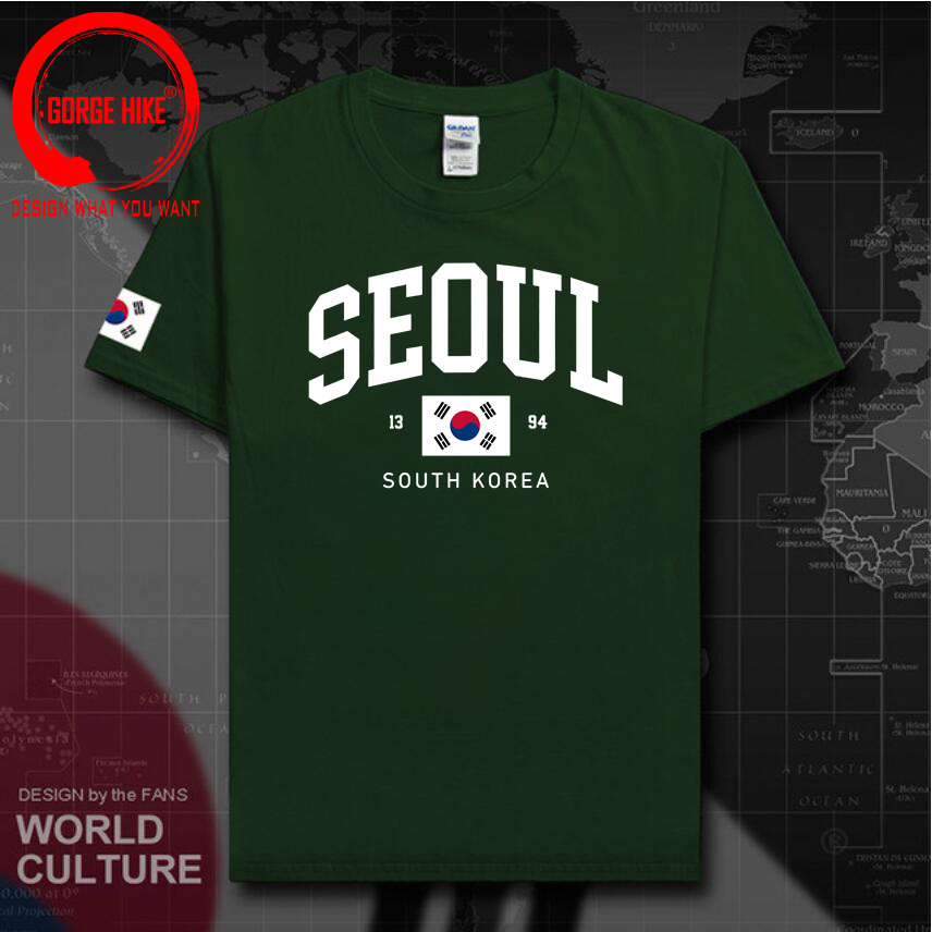 T-shirts unisexes avec drapeau - Street Fashion Seoul avis et prix