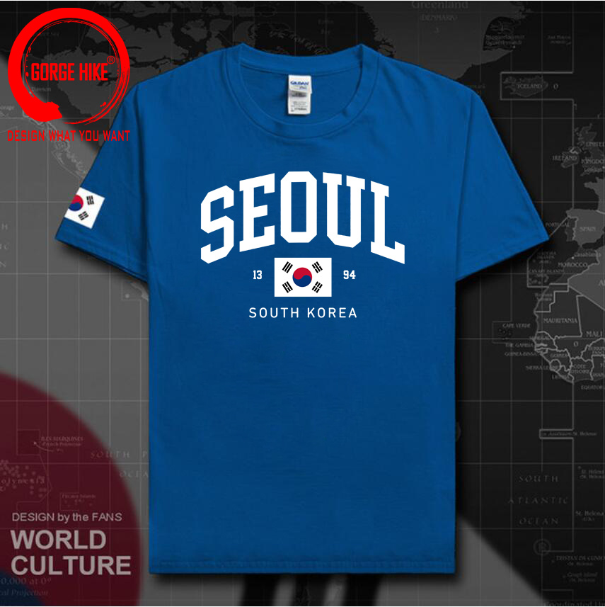 T-shirts unisexes avec drapeau - Street Fashion Seoul avis et prix