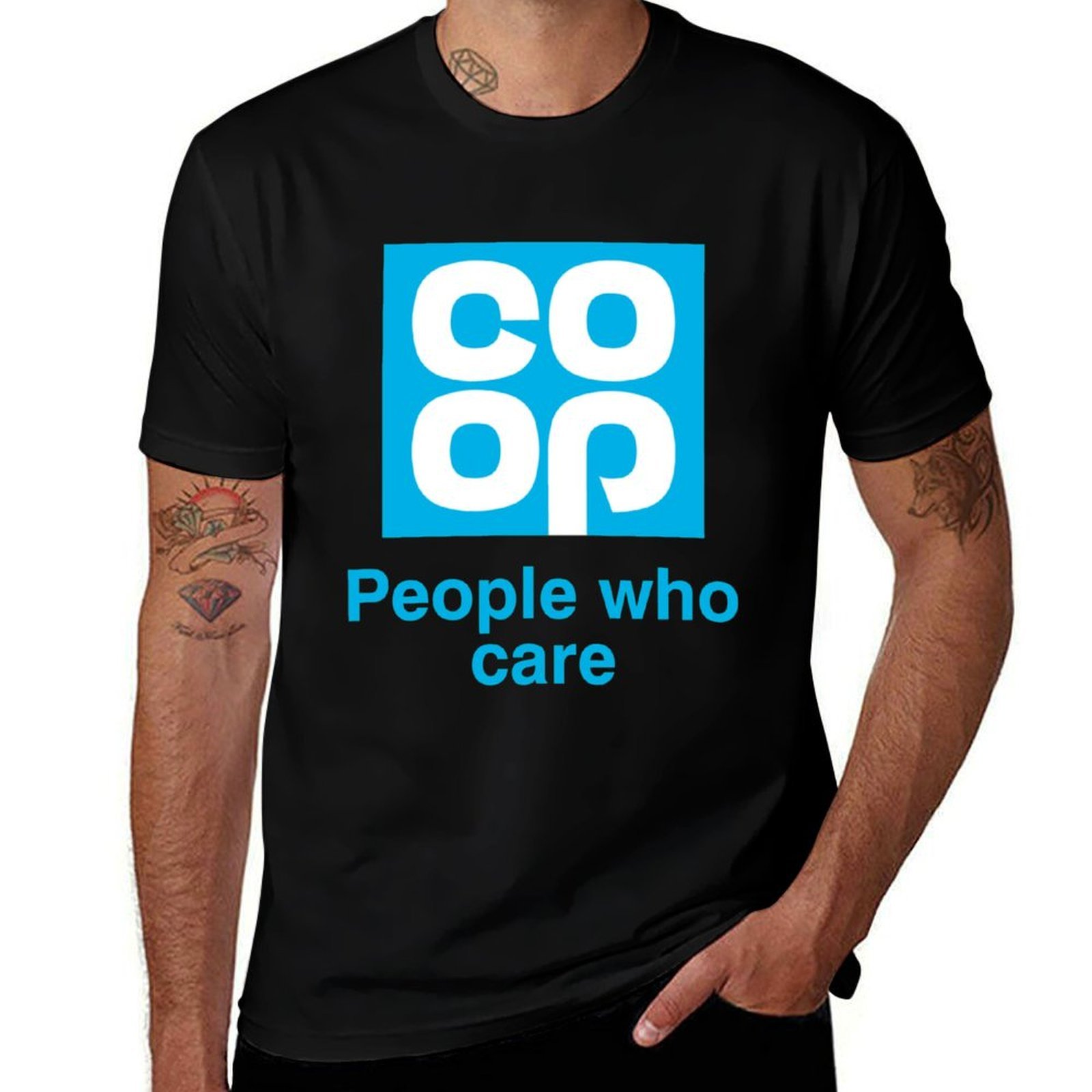 T-shirt Co-op people who care, - Street Fashion Co avis et prix