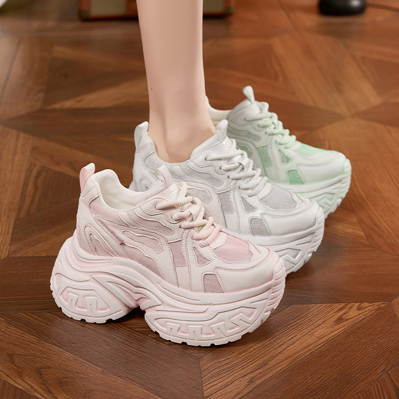 Baskets compensées tendance po - Chunky Sneaker Platform avis et prix