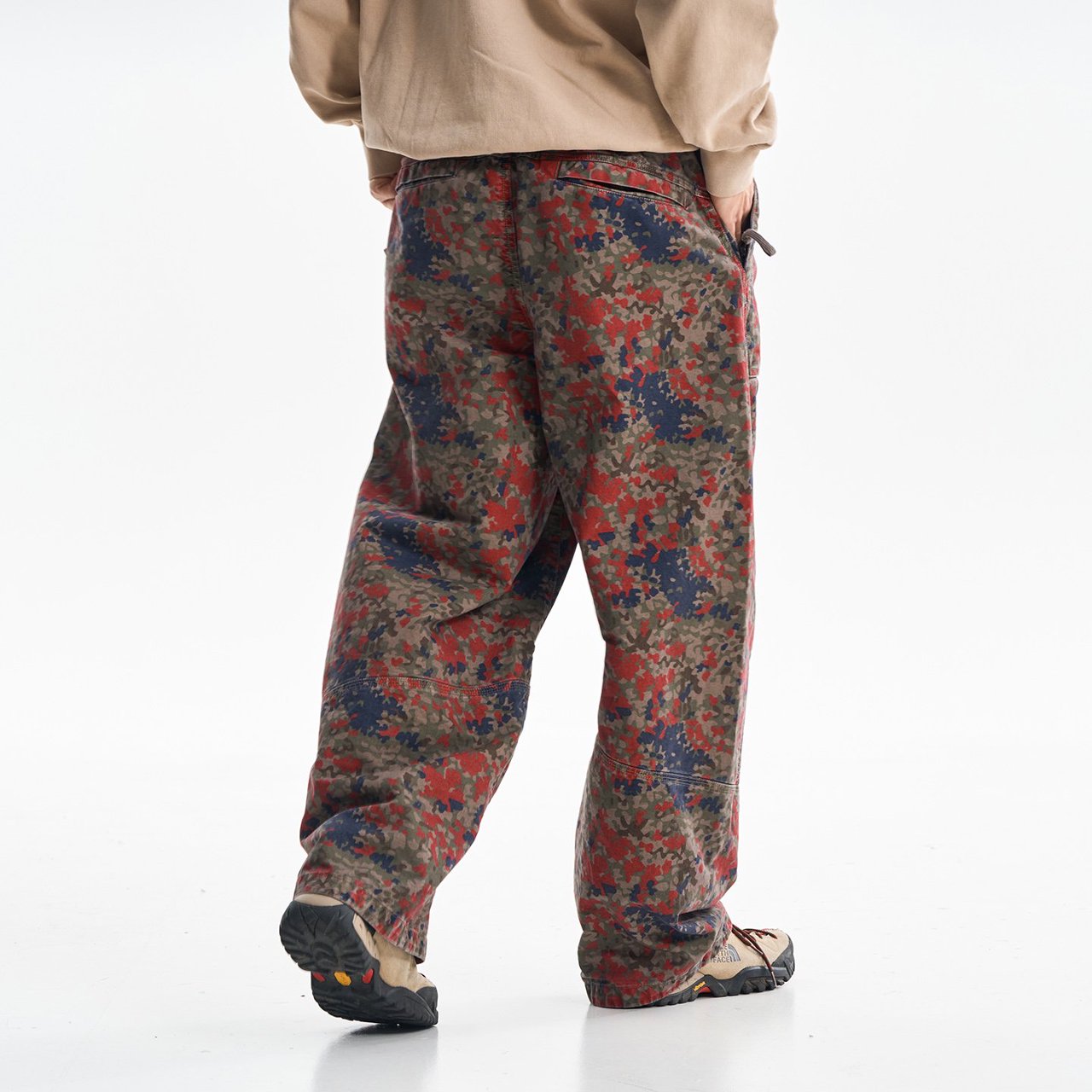 Pantalon cargo en coton imprim - Cargo Pant Wide avis et prix