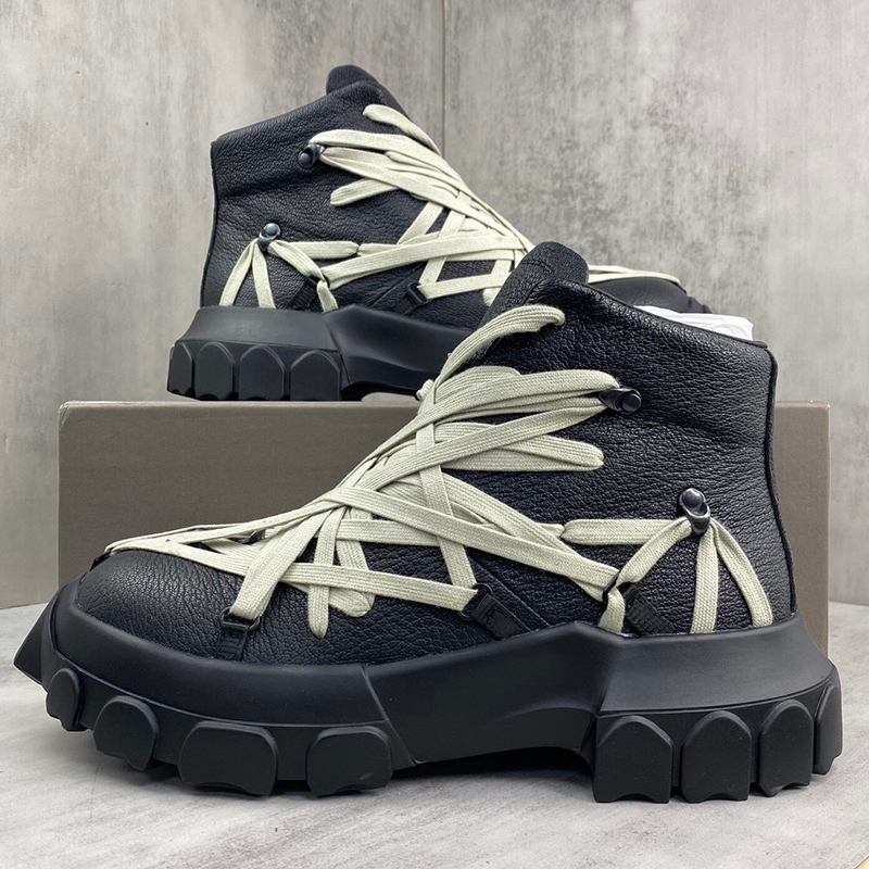 Bottes en cuir originales de l - Street Fashion Luxury avis et prix